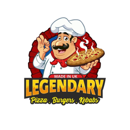 Legendary Kebab and Pizza logo.